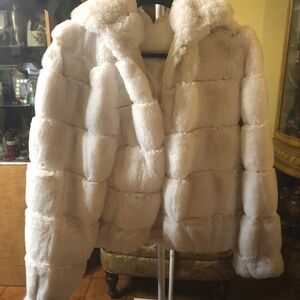 Fur beige Jacket